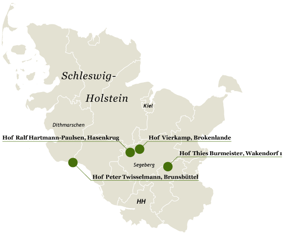 Kartoffelhöfe in Schleswig-Holstein